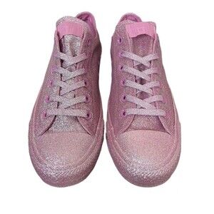 NEW Limited Edition Pink Glitter Converse